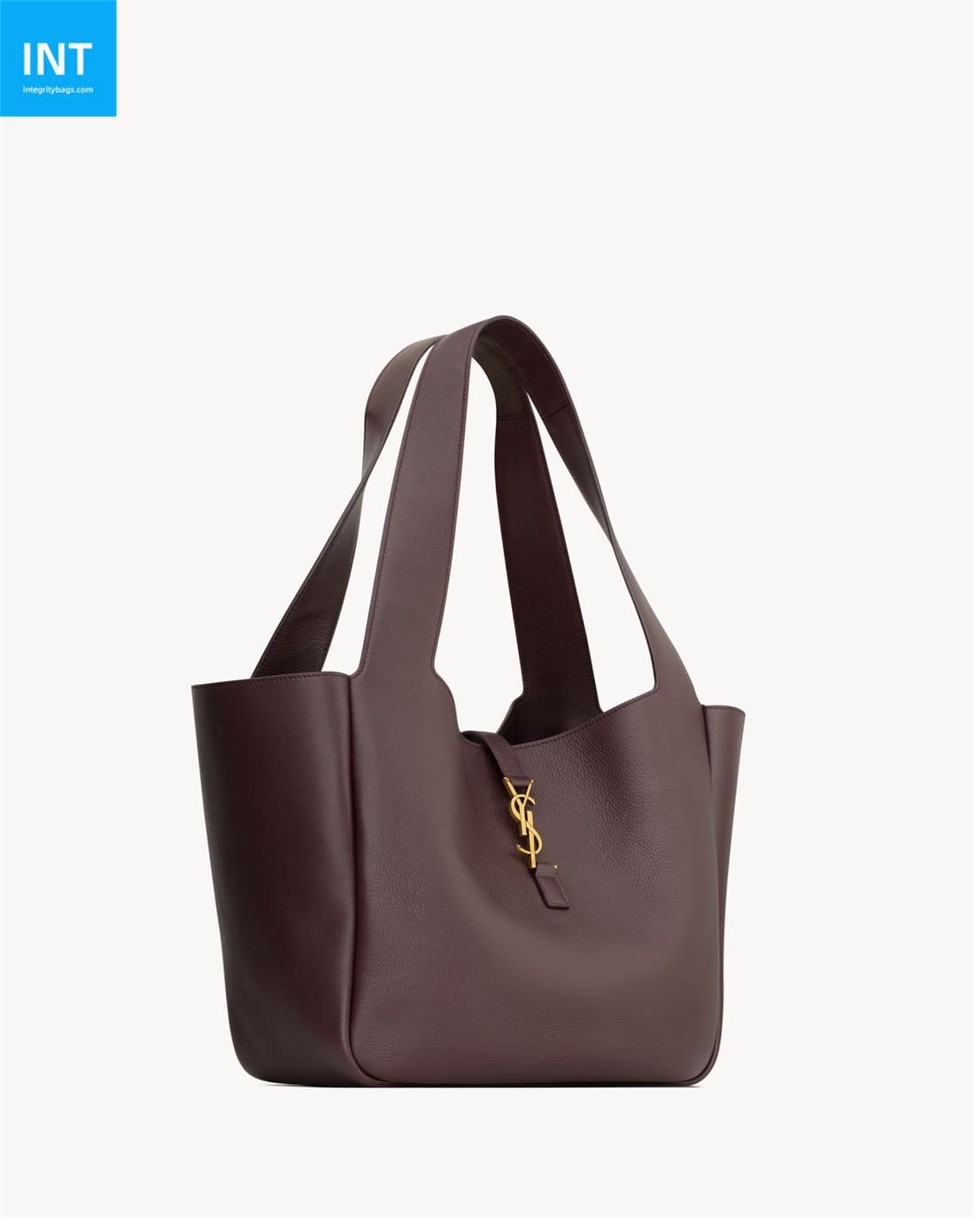 Sa1nt Lau*nt LE 5 À 7 BEA in grained leather