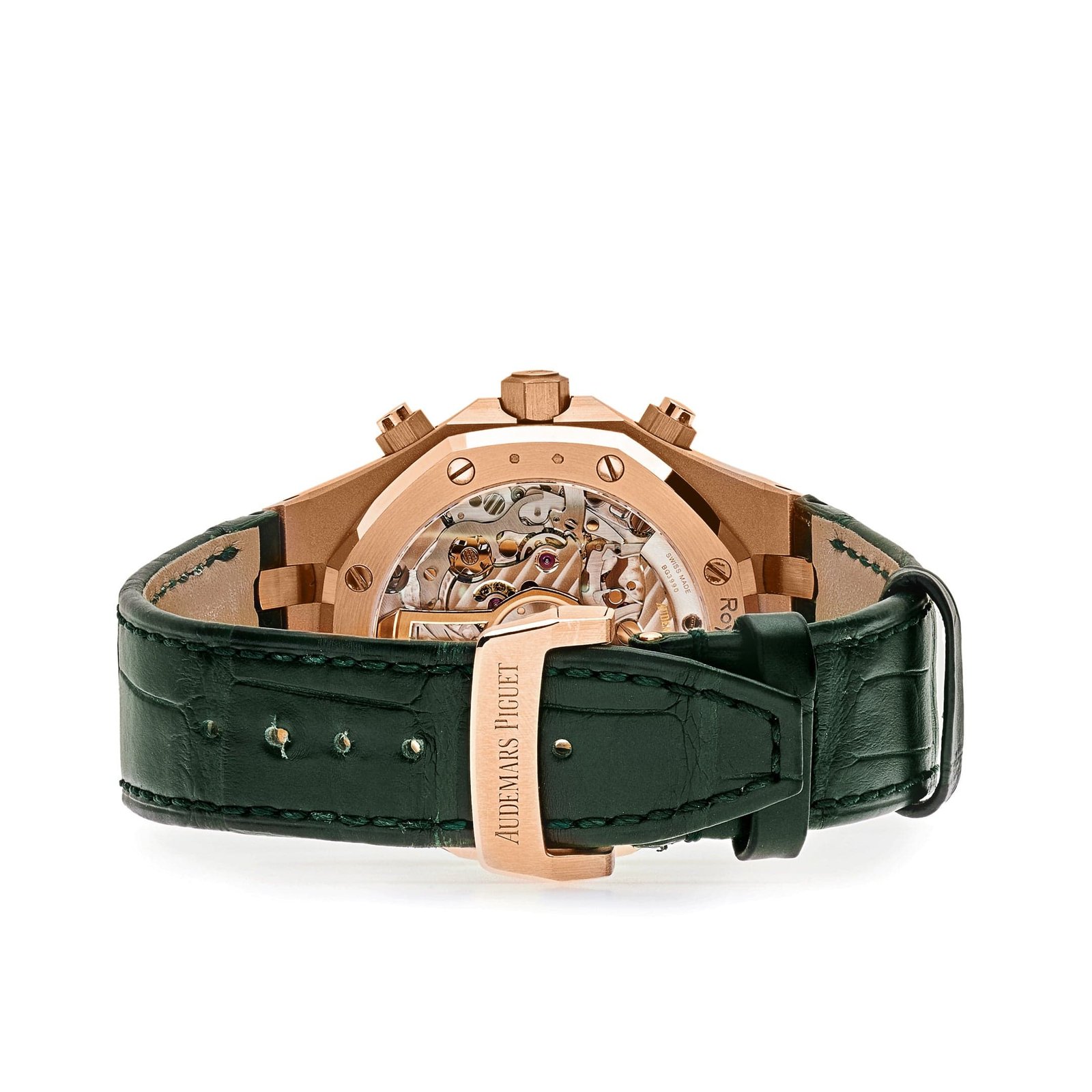 Audemars P1g*et Royal Oak 26240OR.OO.D404CR.01 Chronograph ’50th Anniversary’ Rose Gold Green Dial
