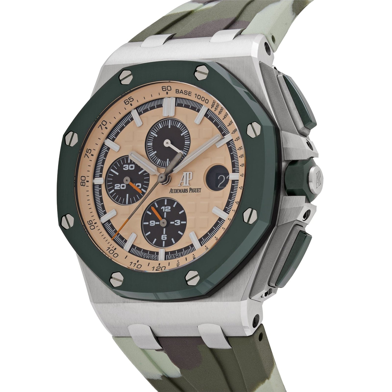 Audemars P1g*et Royal Oak Offshore 26400SO.OO.A054CA.01 Selfwinding Chronograph Champagne Dial