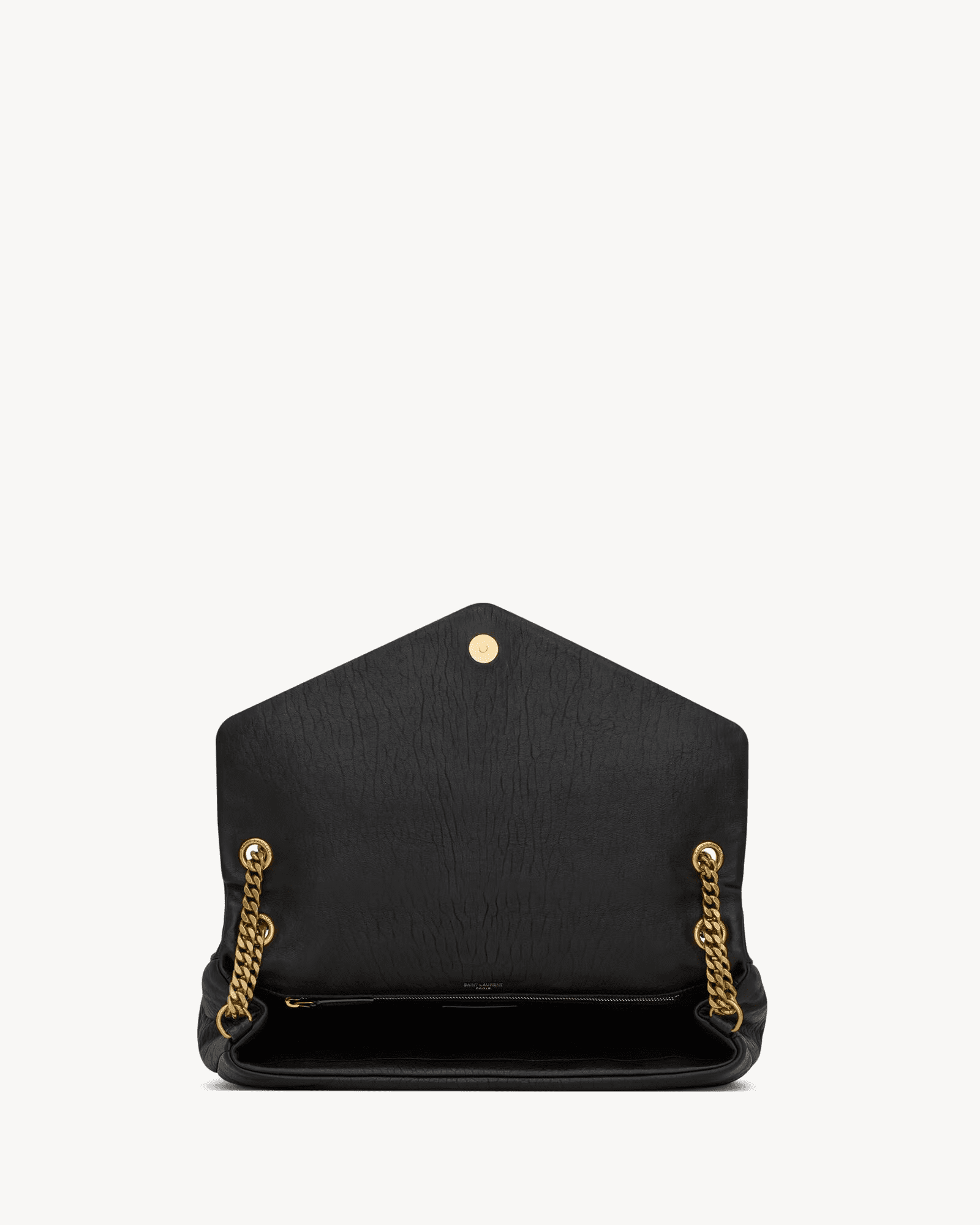 Sa1nt Lau*nt Calypso large in grained lambskin