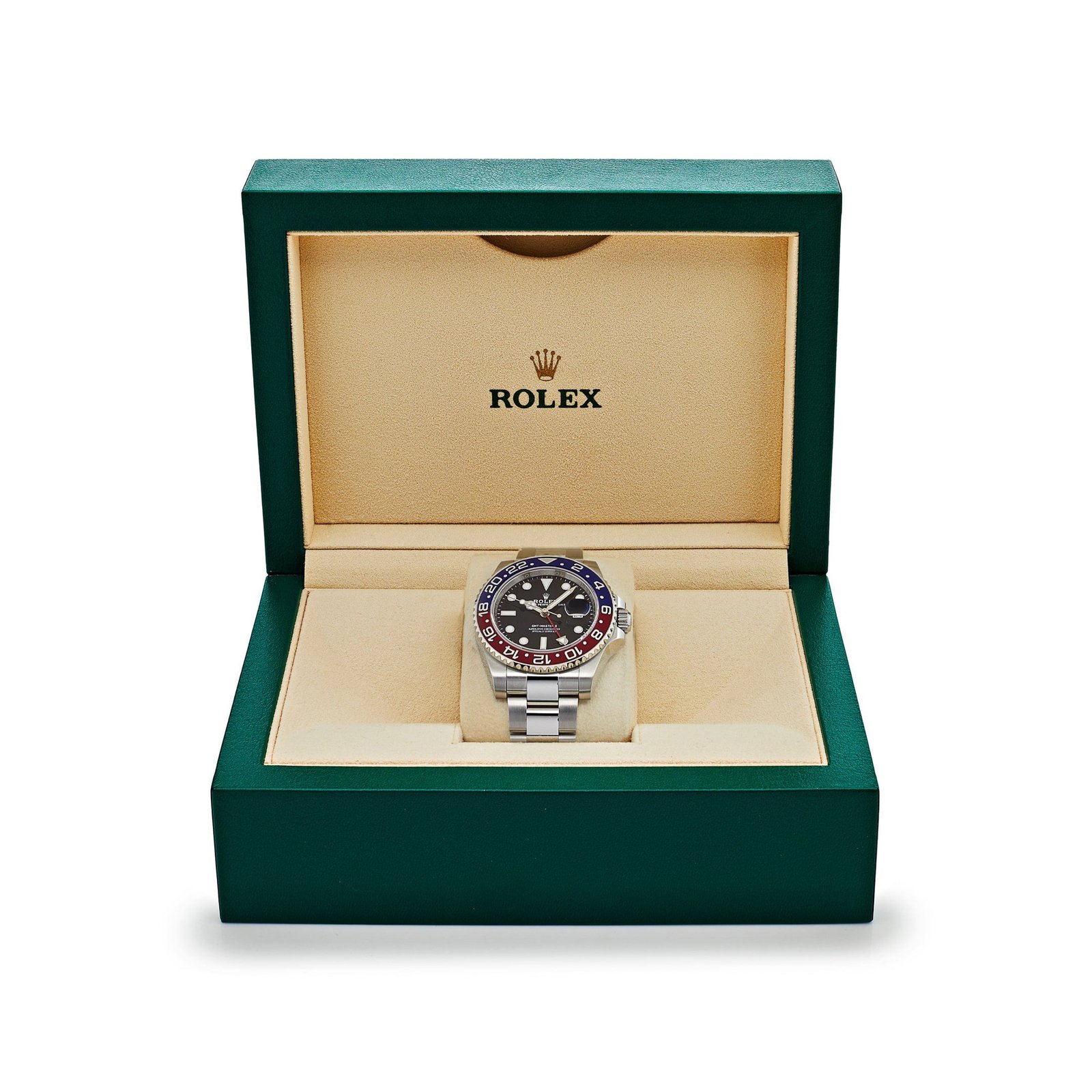 R01ex GMT-Master II 126710BLRO ‘Pepsi’ Stainless Steel Black Dial Oyster (2022)
