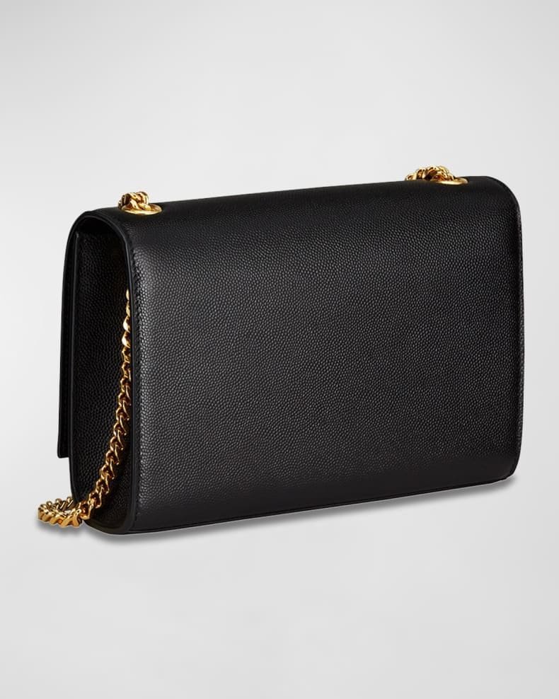 Sa1nt Lau*nt Kate Small Tassel Y51 Wallet on Chain in Grained Leather