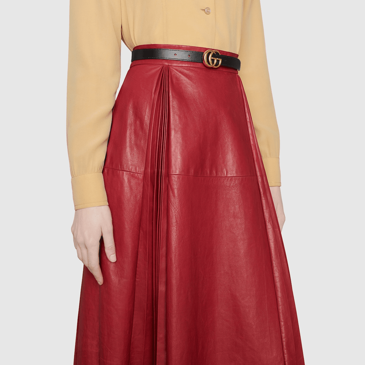 Gvc*1 Reversible GG Marmont thin belt