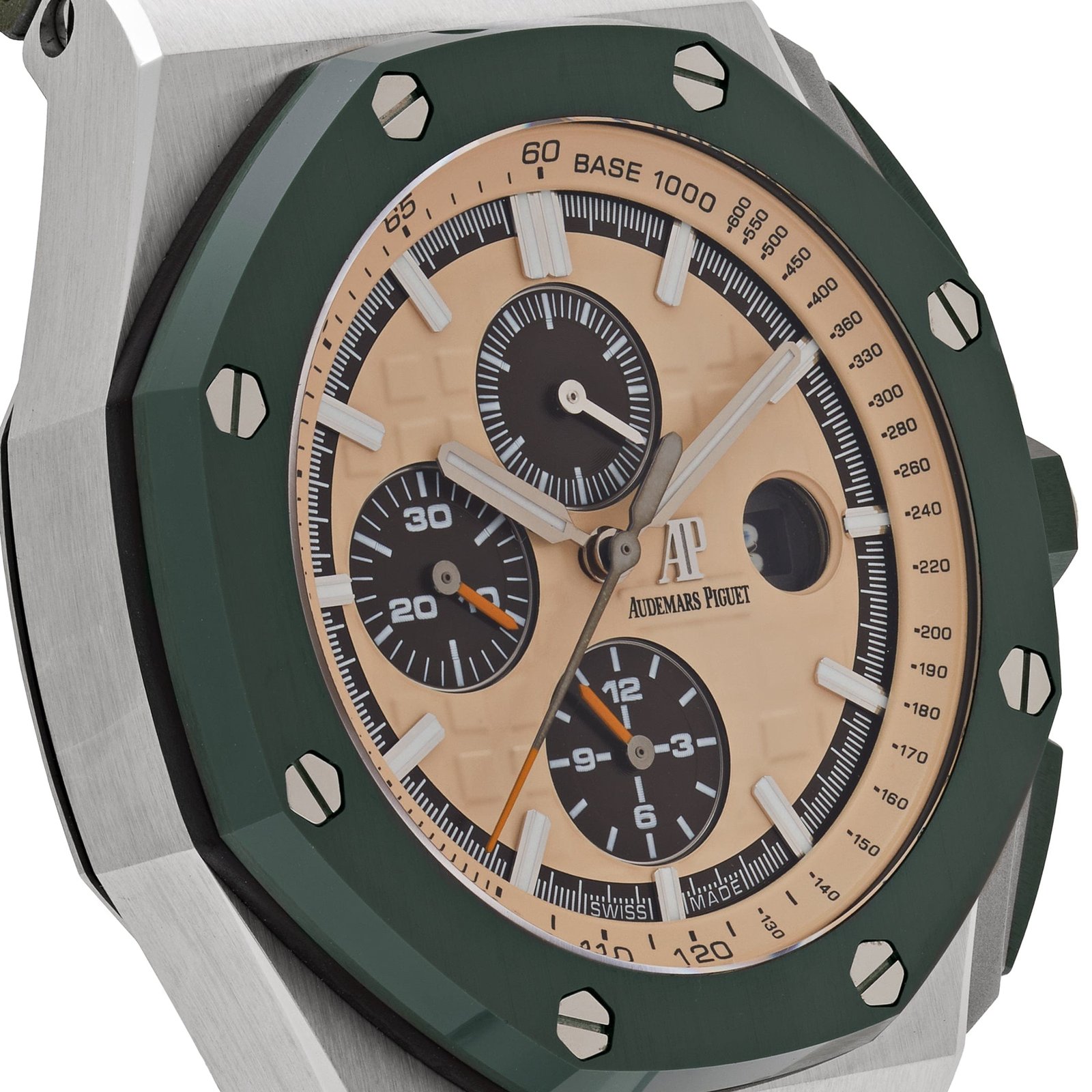 Audemars P1g*et Royal Oak Offshore 26400SO.OO.A054CA.01 Selfwinding Chronograph Champagne Dial