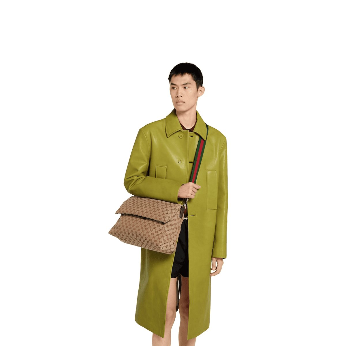 Gvc*1 canvas large crossbody bag