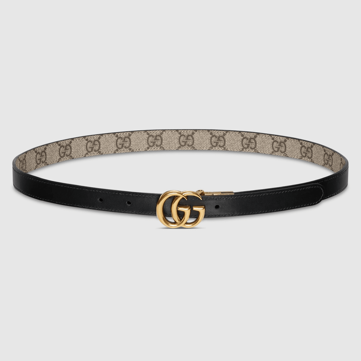 Gvc*1 Reversible GG Marmont thin belt