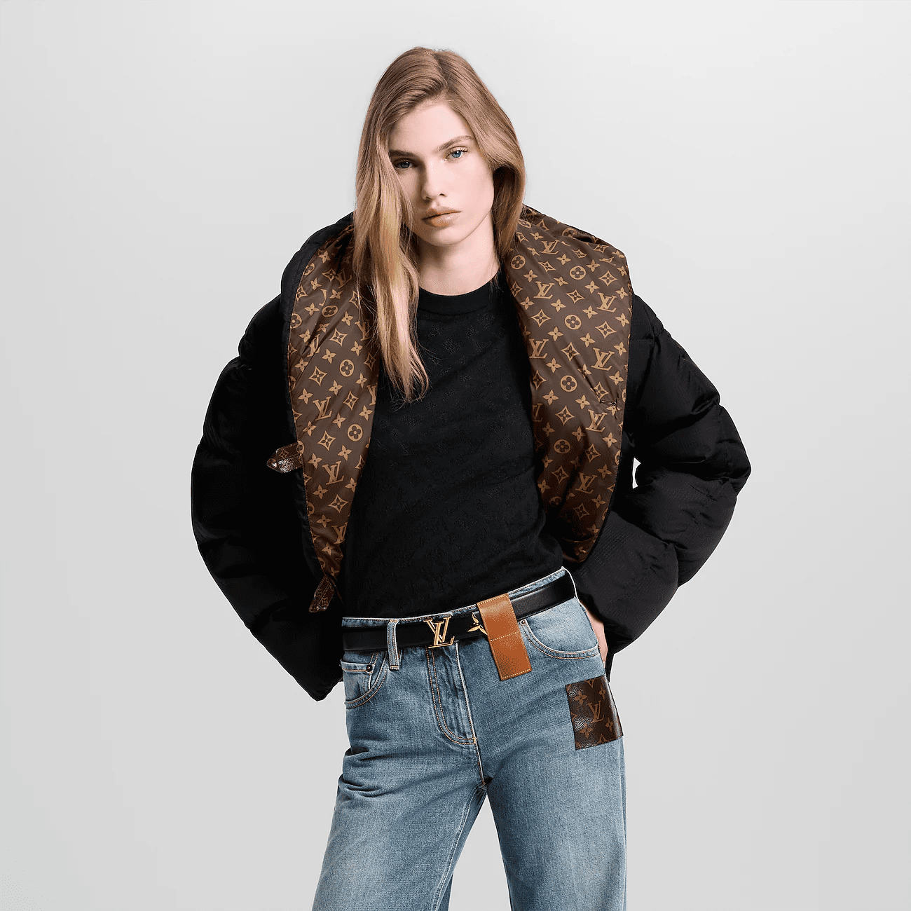 L0vis Vvtt0n M0699U Pretty LV 30mm Reversible Belt