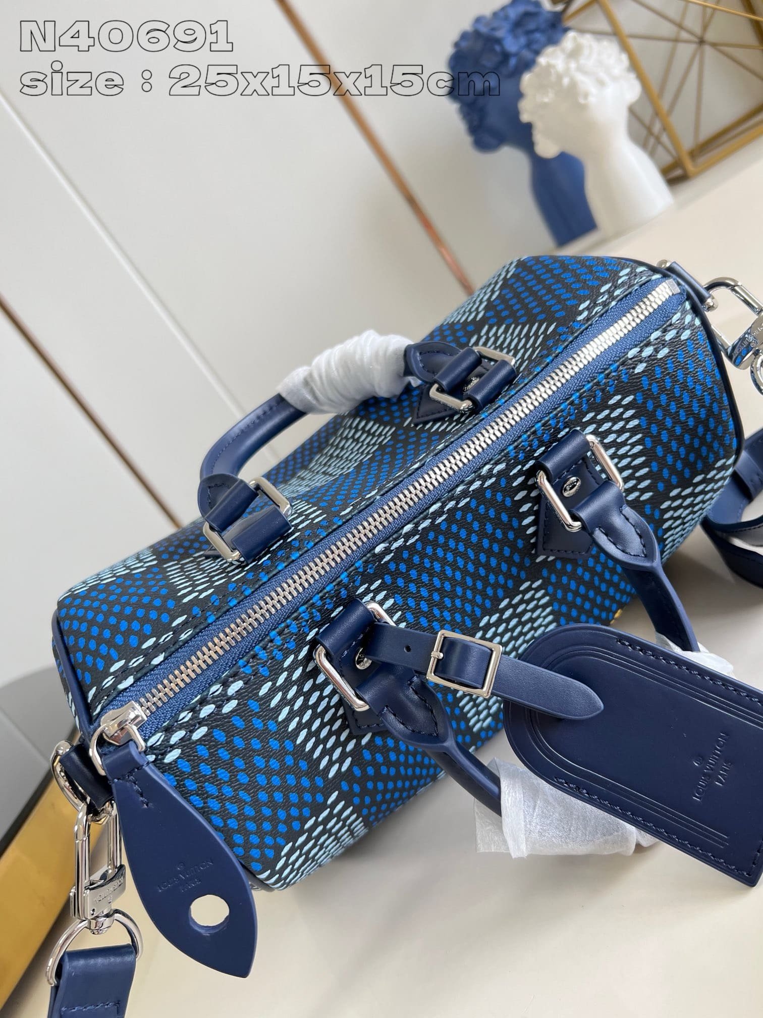 L0vis Vvtt0n N40691 SPEEDY 25 BANDOULIÈRE BAG