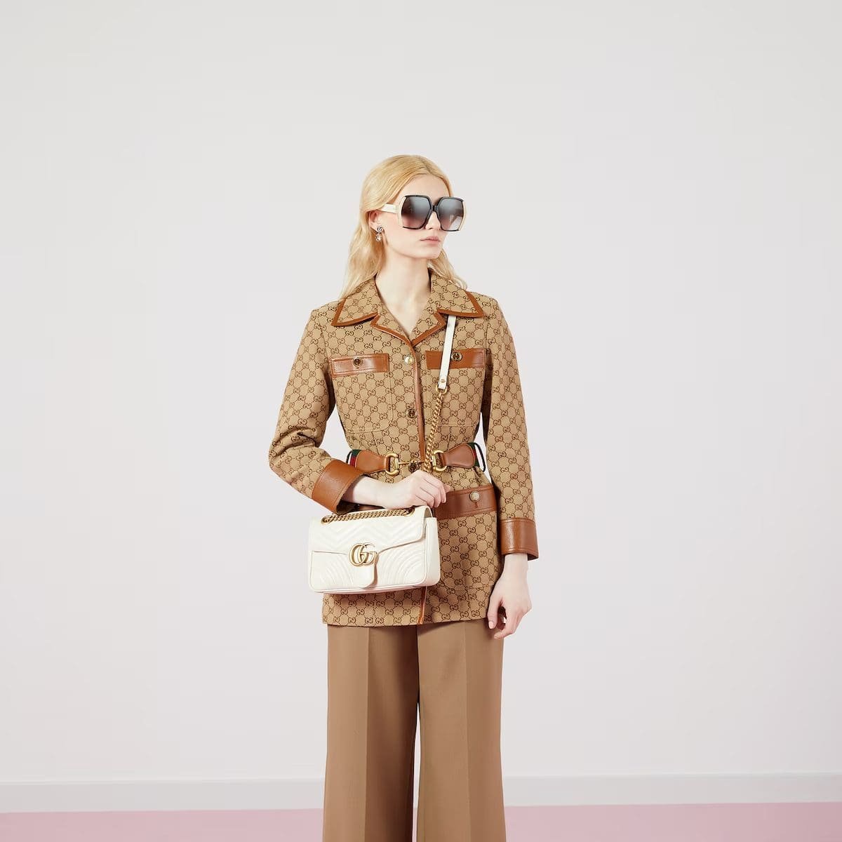 Gvc*1 MARMONT SMALL MATELASSÉ SHOULDER BAG