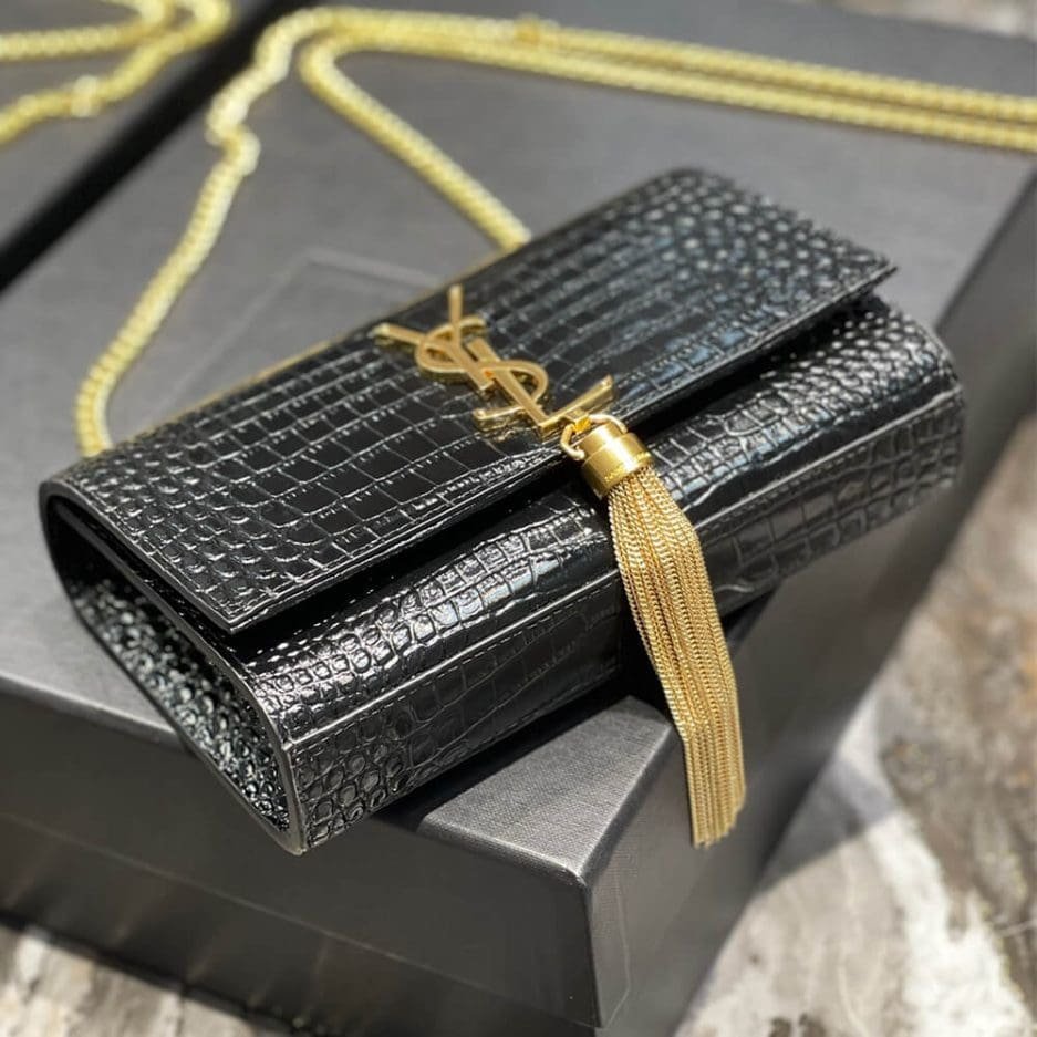 Sa1nt Lau*nt SMALL KATE TASSEL BAG
