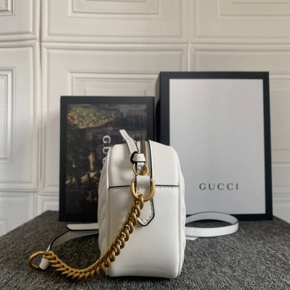 Gvc*1 Marmont small matelasse shoulder bag