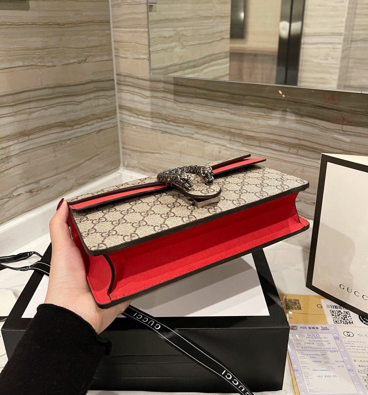 Gvc*1 DIONYSUS GG SMALL SHOULDER BAG