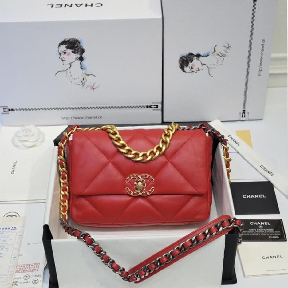 Ch**el 19 HANDBAG AS1160