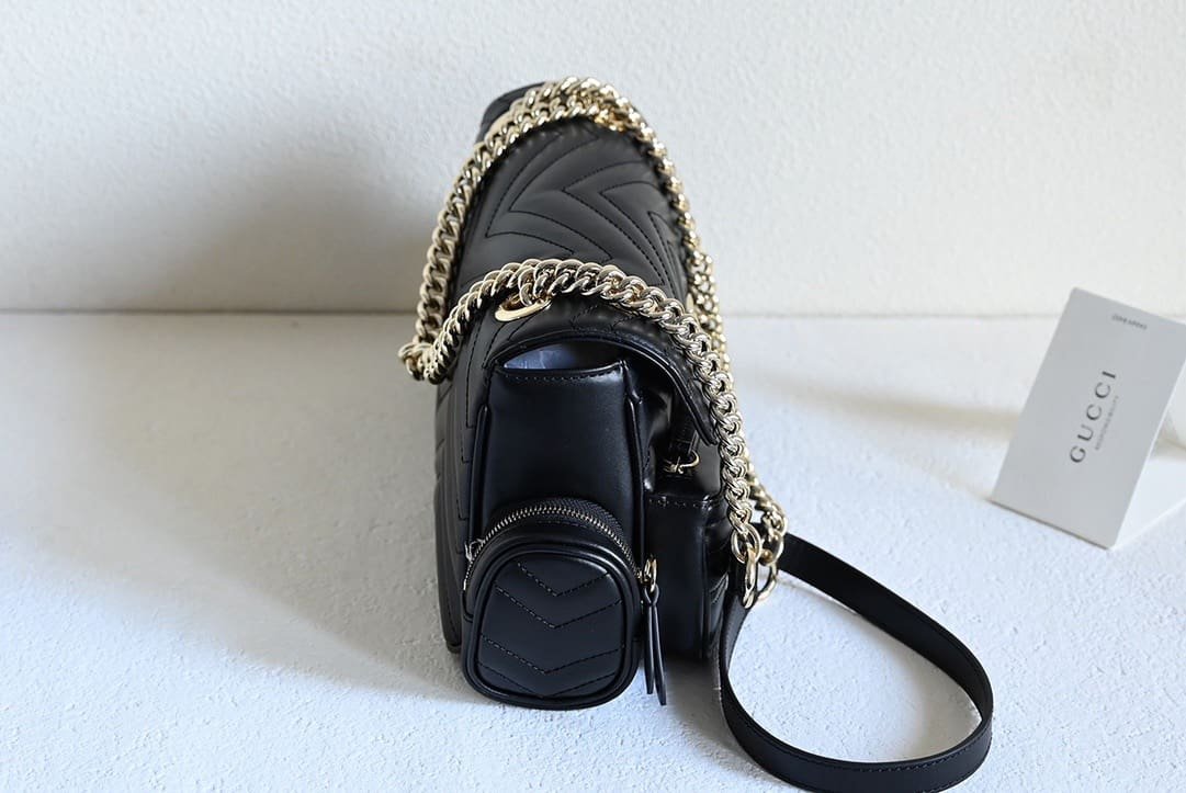 Gvc*1 Marmont small multi-pocket bag