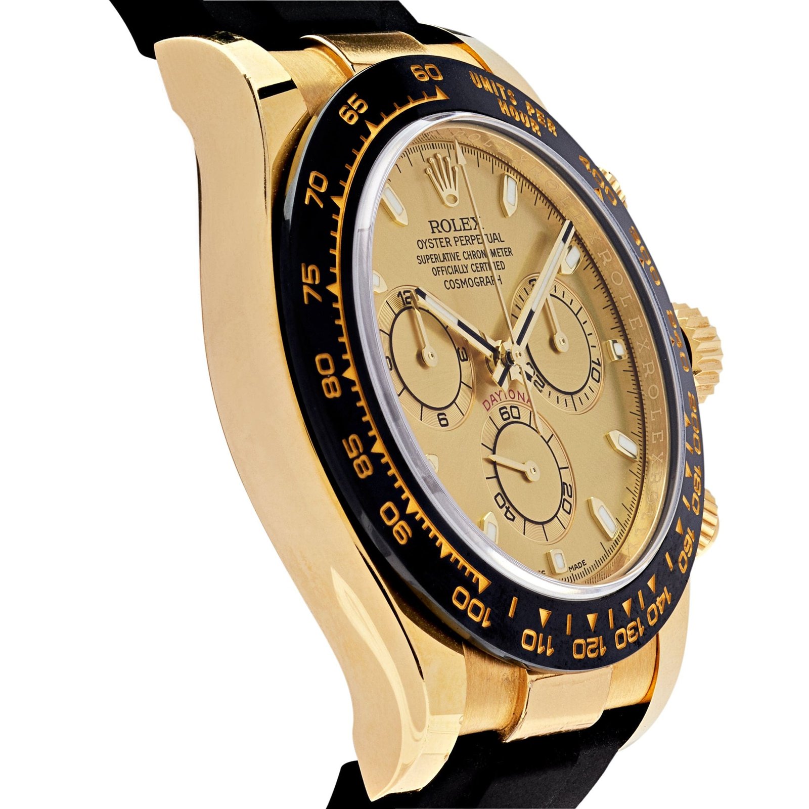 R01ex Daytona 116518LN Yellow Gold Champagne Dial (2022)