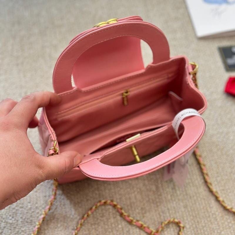 Ch**el MINI SHOPPING BAG PINK