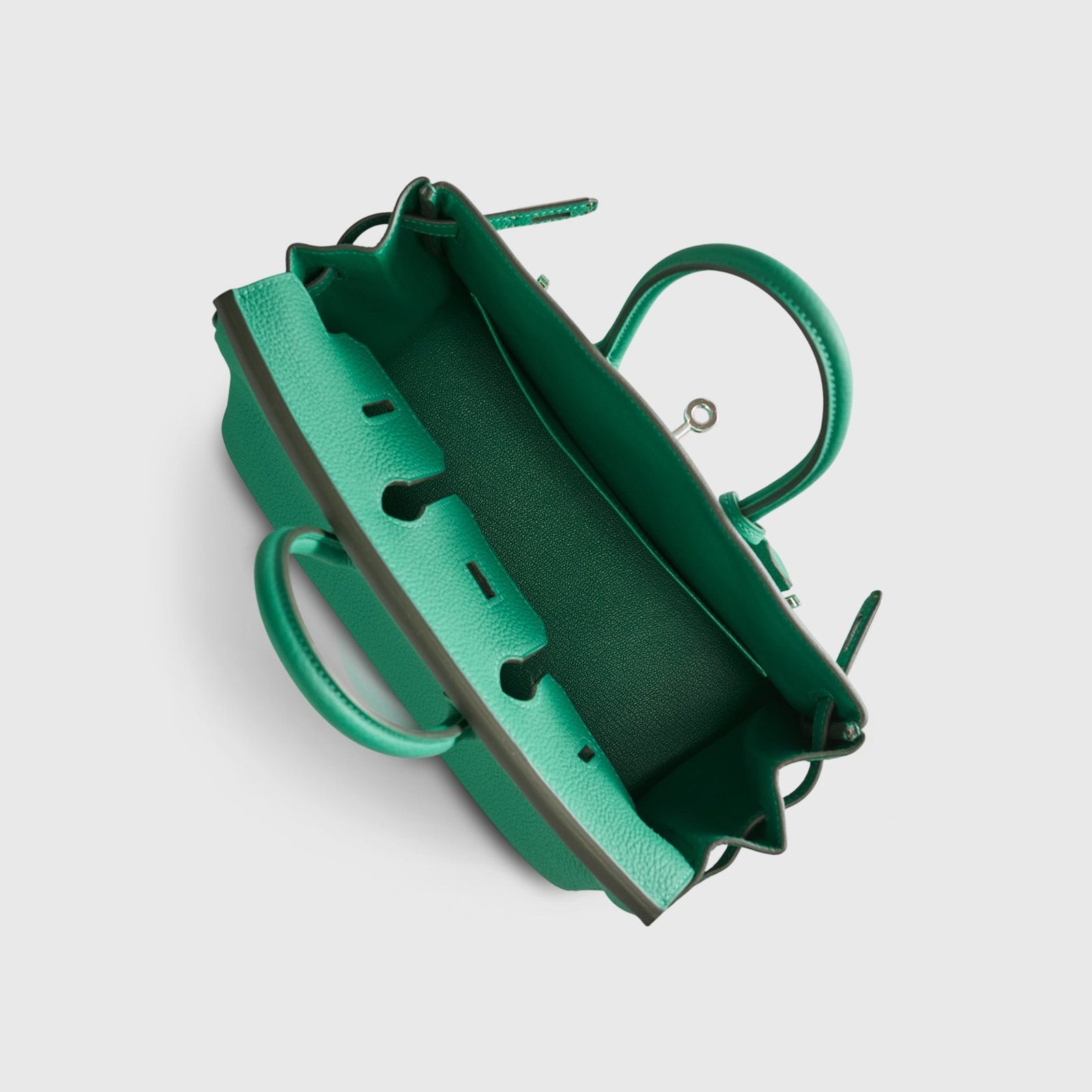 H**me5 Birkin 25 Togo Vert Vertigo Palladium Hardware