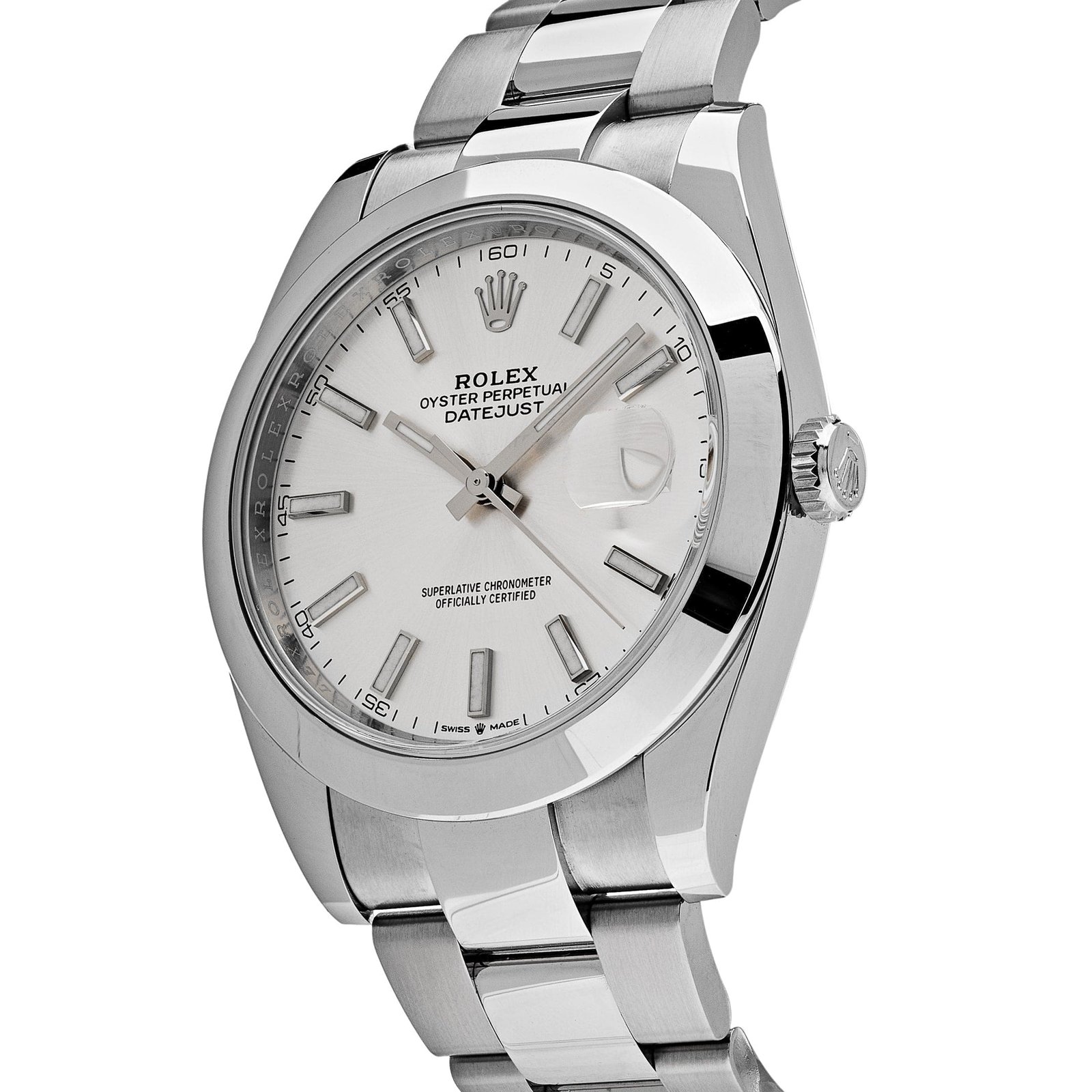 R01ex Datejust 41 126300 Stainless Steel Silver Dial Oyster (2025)