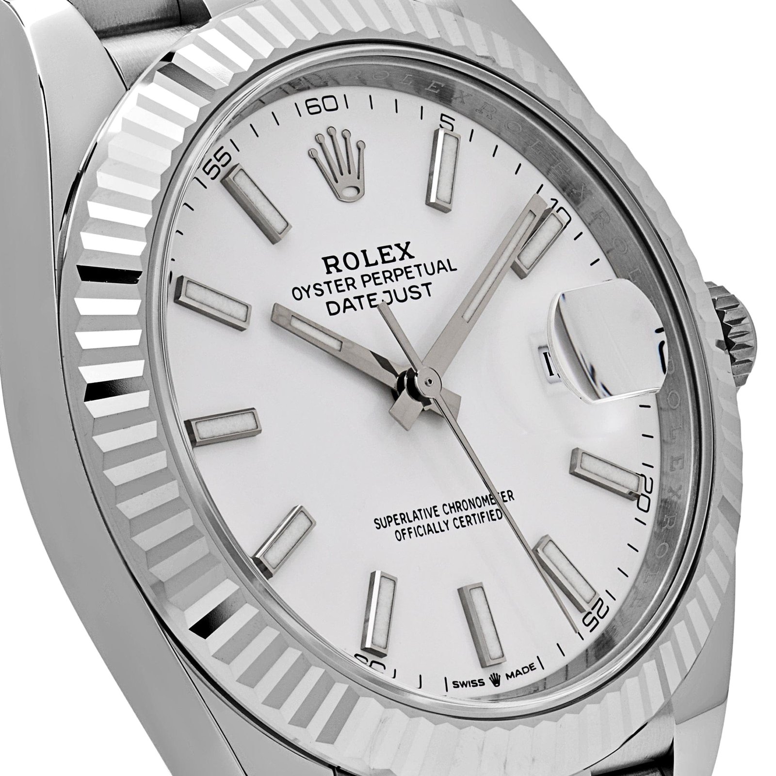 R01ex Datejust 41 126334 Stainless Steel White Dial Jubilee (2024)
