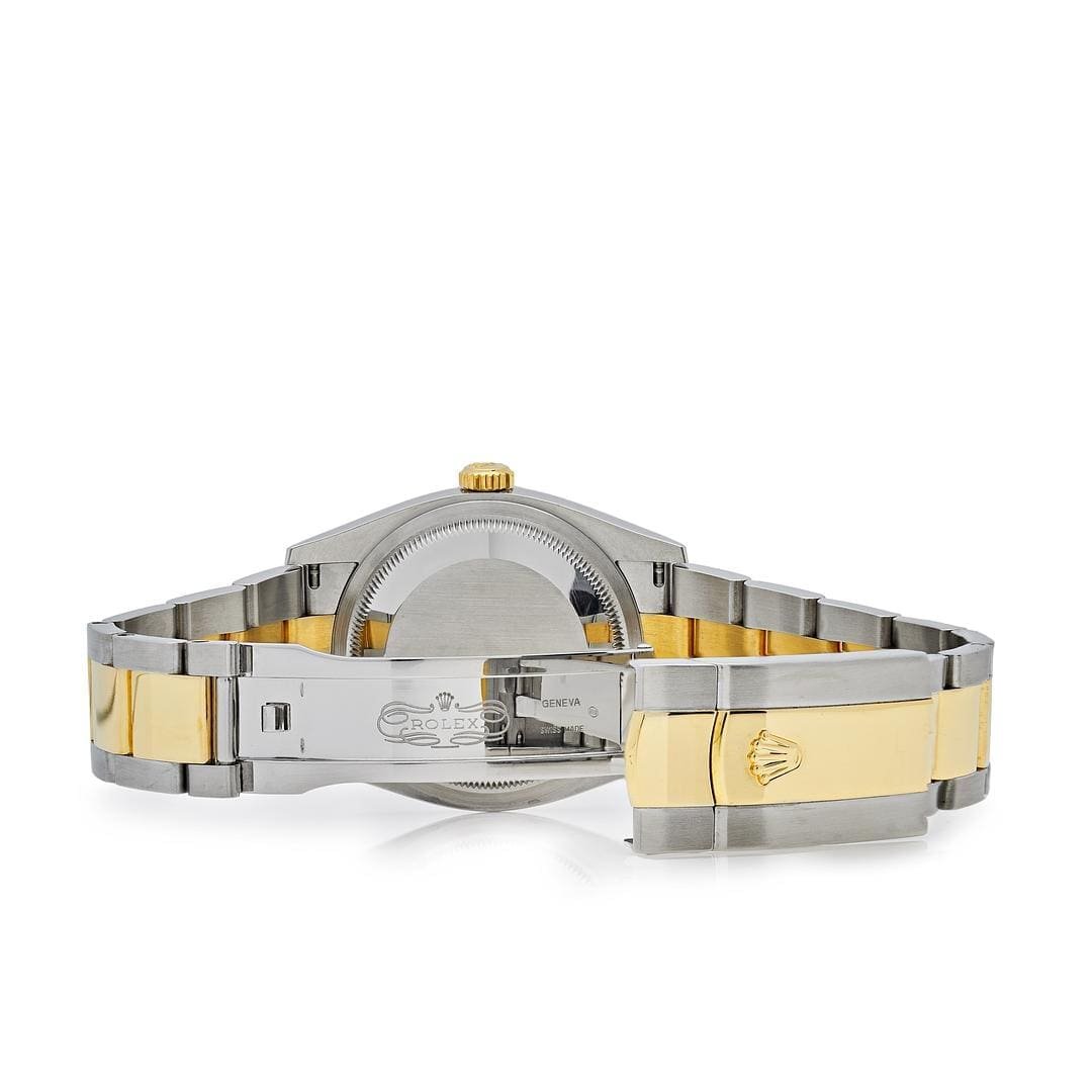 R01ex Datejust 41 126333 Stainless Steel Yellow Gold Champagne Dial Oyster