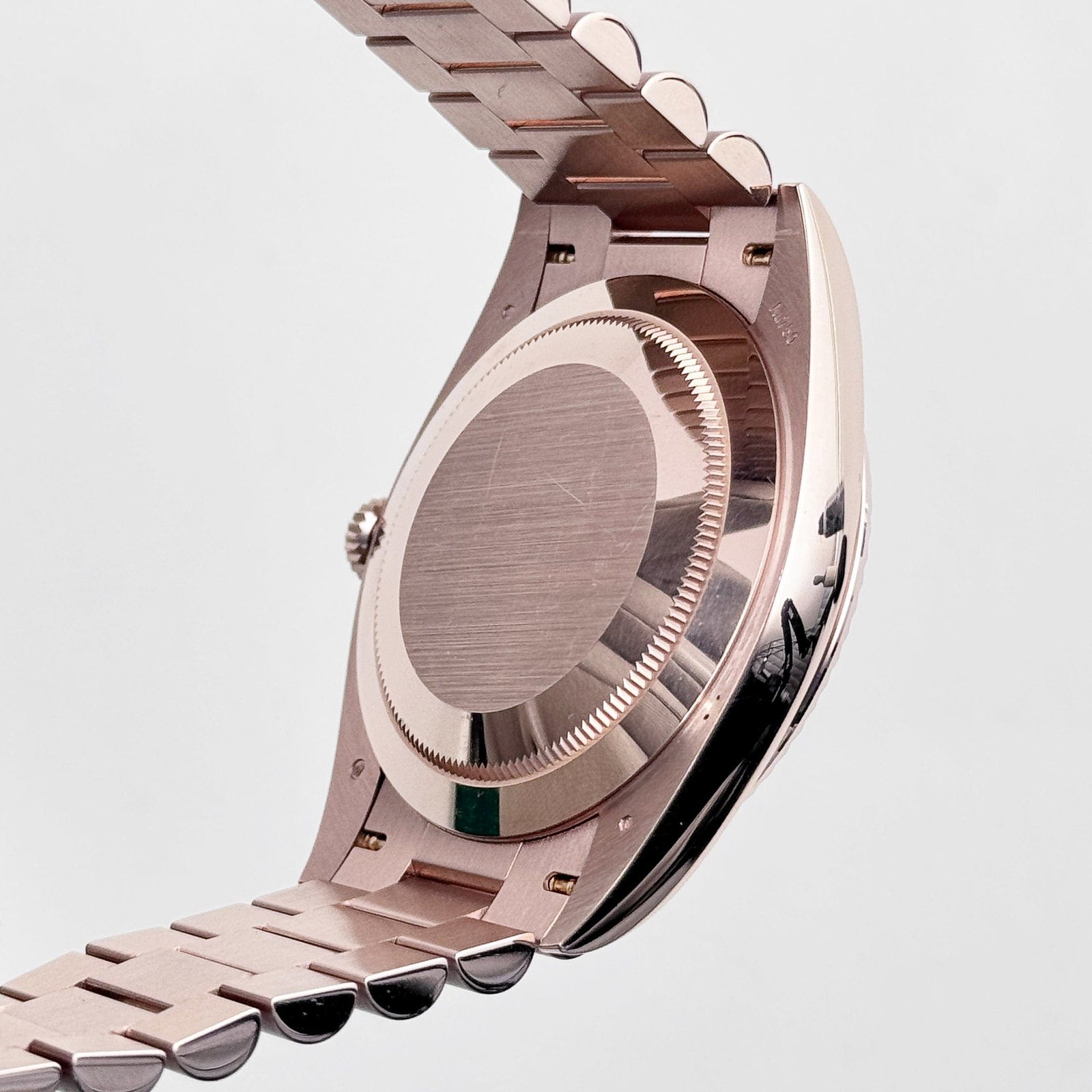 R01ex Day-Date 40 Reference 228235 Rose Gold Slate Ombre Dial (2024)