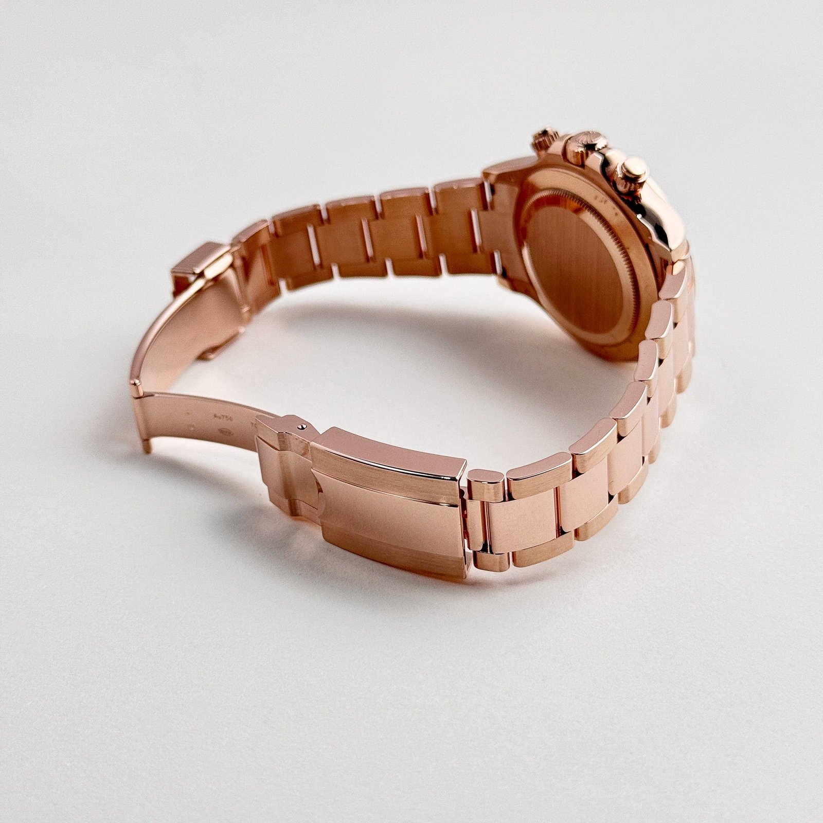 R01ex Daytona 116505 Rose Gold Chocolate Brown Dial