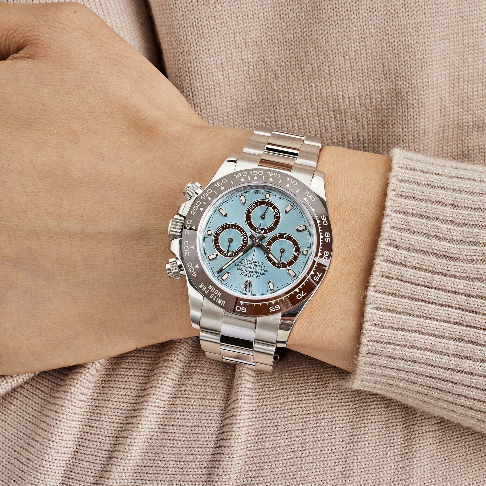 R01ex Daytona 116506 Platinum Ice Blue Dial (2022)