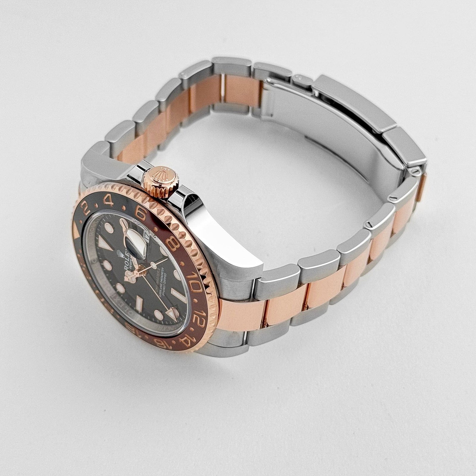 R01ex GMT-Master II 126711CHNR ‘Root Beer’ Rose Gold Stainless Black Dial (2023)