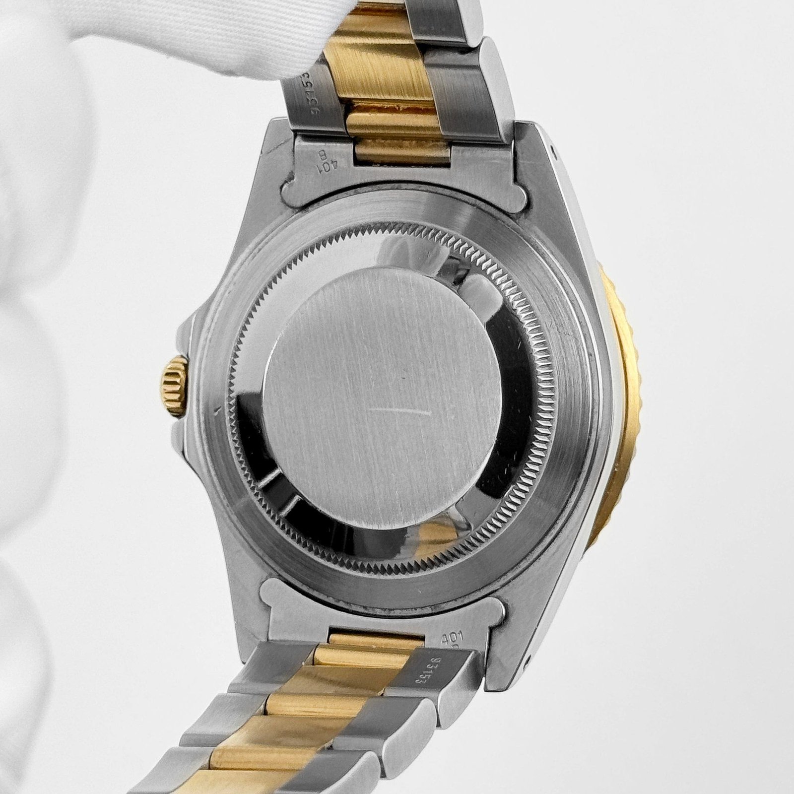 R01ex GMT-Master II 16713 Stainless Steel Yellow Gold Black Dial (1997)