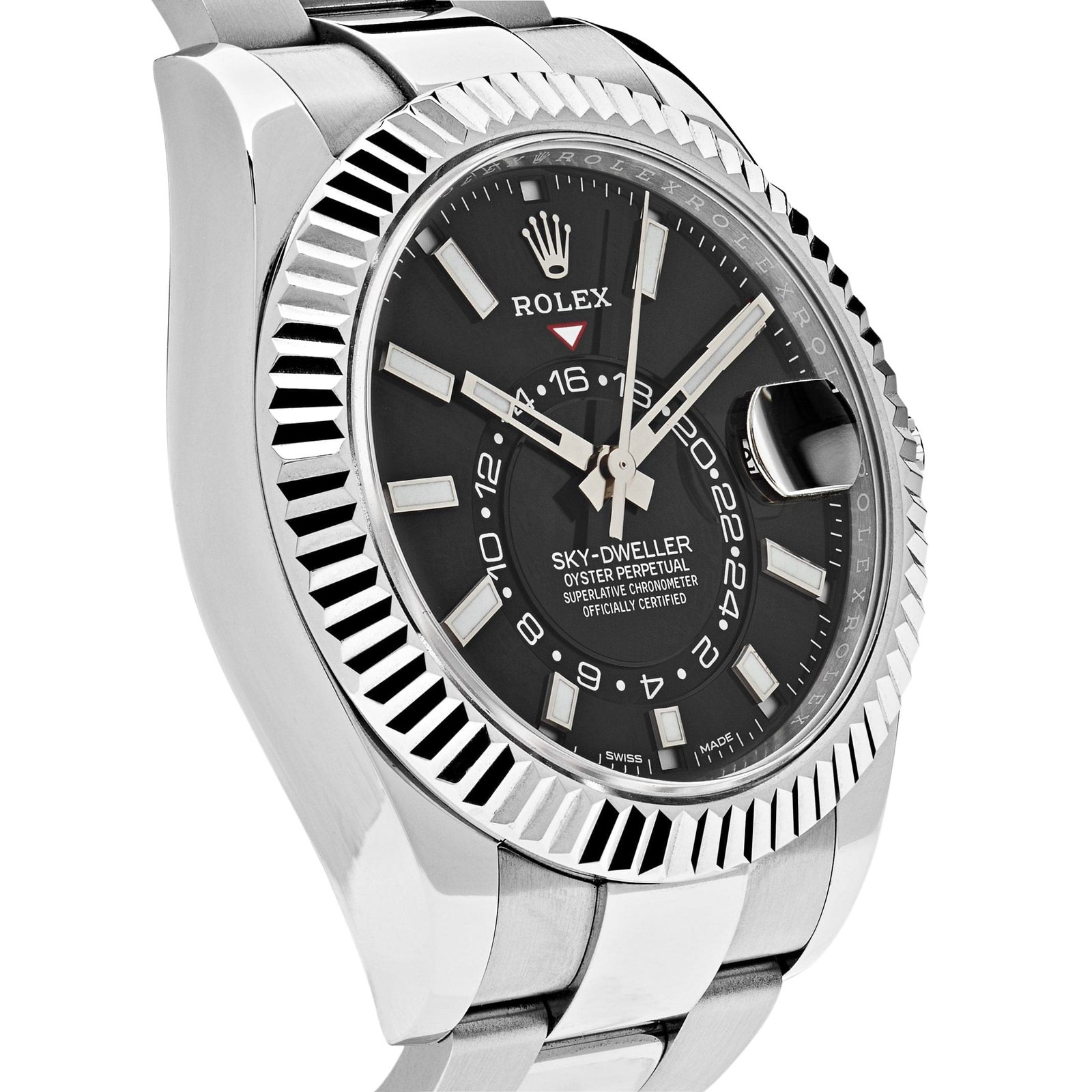 R01ex Sky-Dweller 326934 Stainless Steel Black Dial (2022)