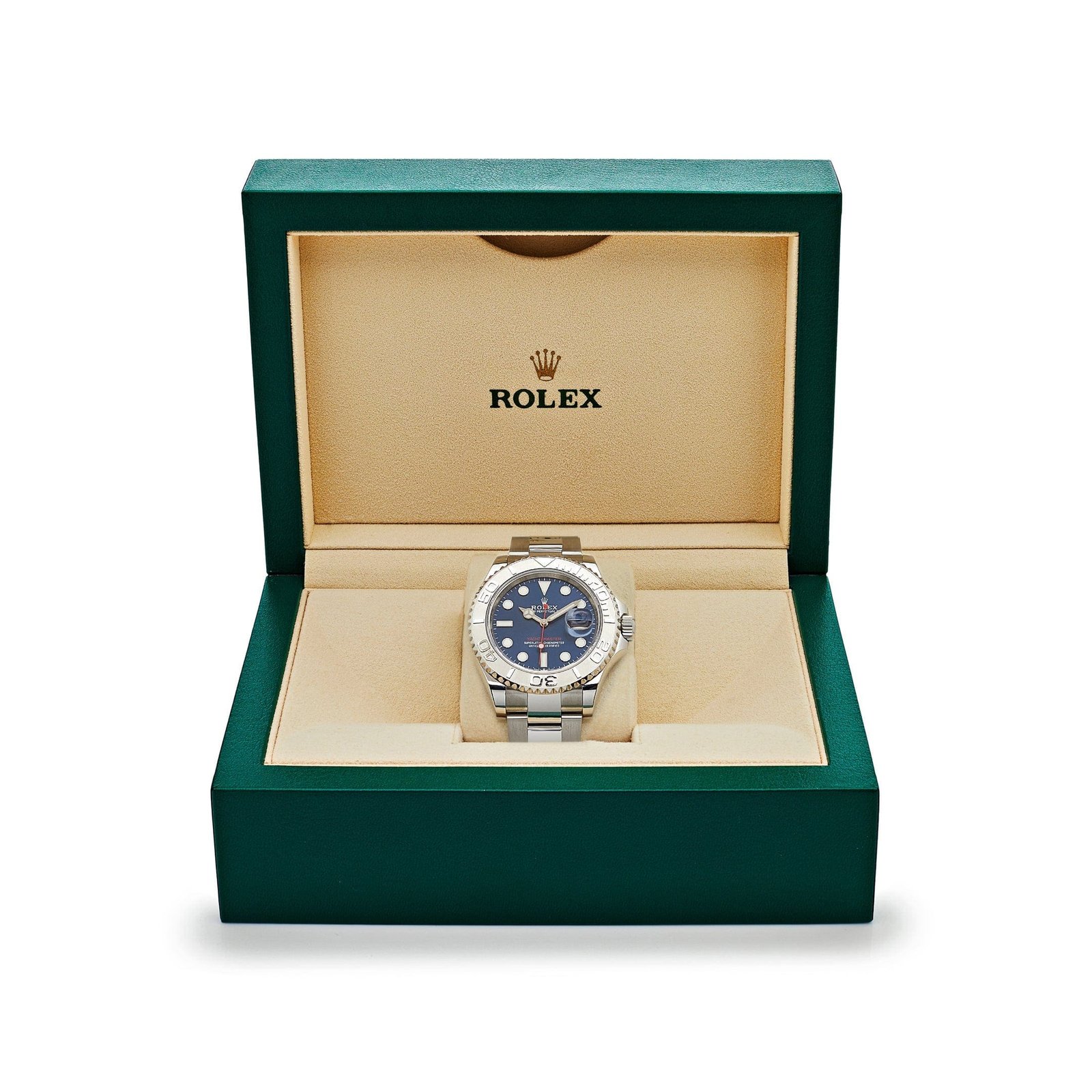 R01ex Yacht-Master 40 126622 Stainless Steel Blue Dial (2022)