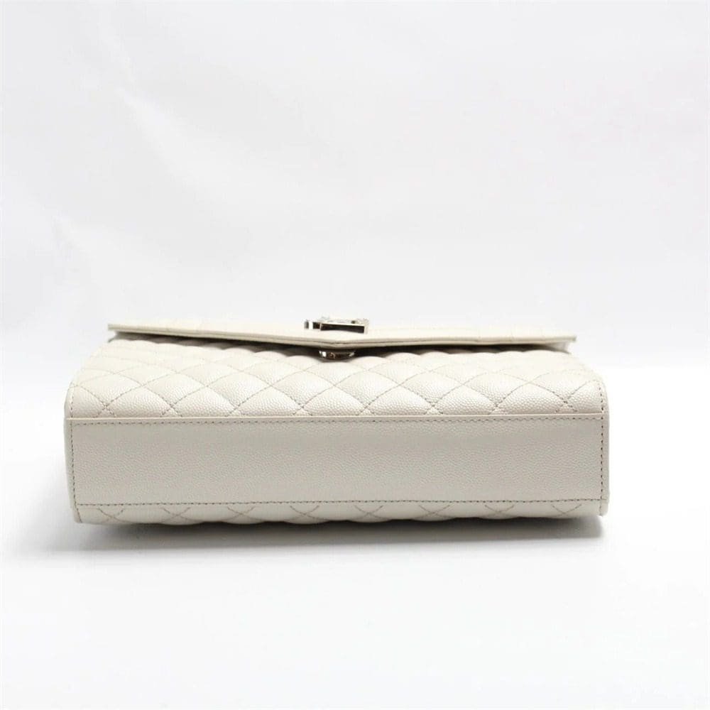 Sa1nt Lau*nt Envelope Crossbody Eggshell White