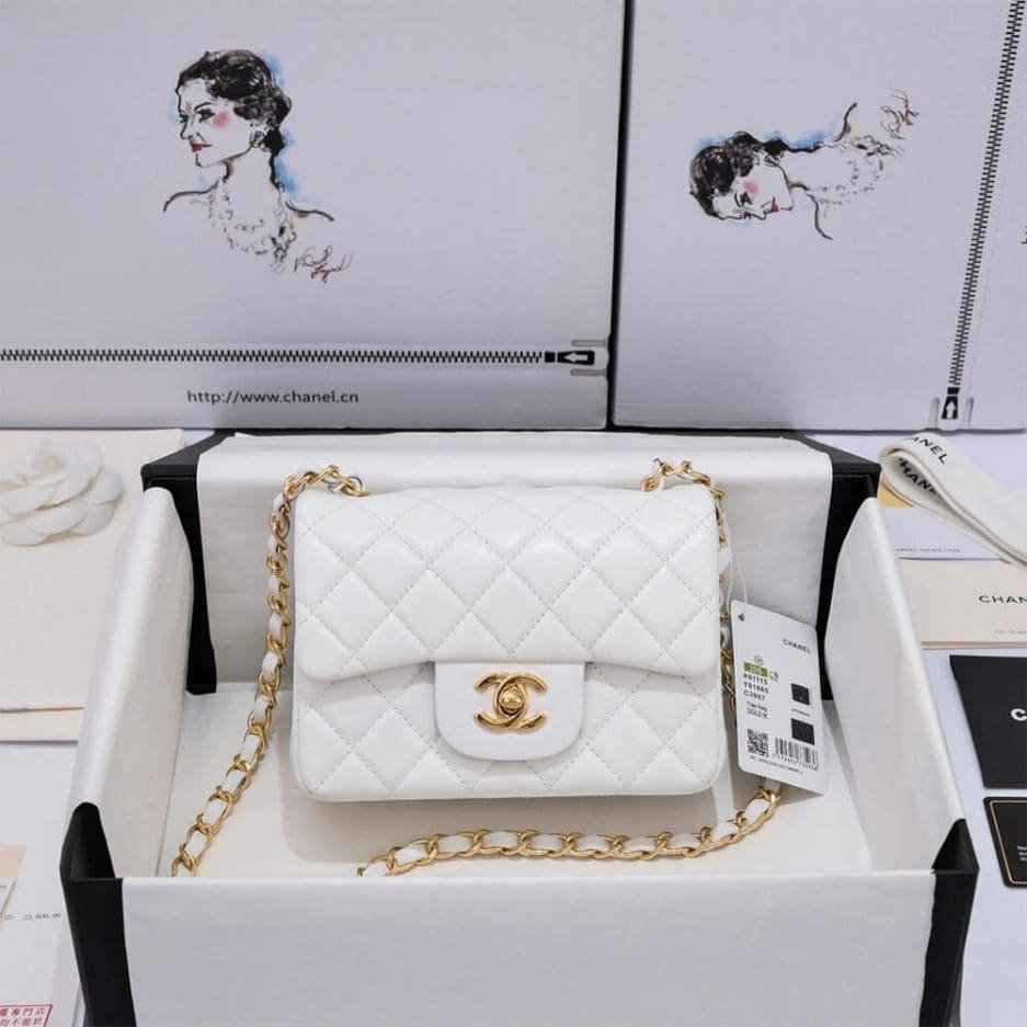 Ch**el MINI FLAP BAG A01115