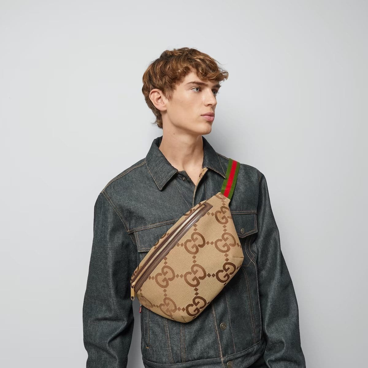 Gvc*1 JUMBO GG BELT BAG