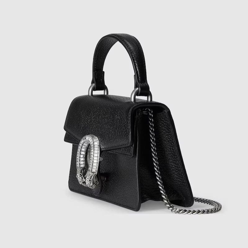 Gvc*1 DIONYSUS MINI TOP HANDLE BAG（black）