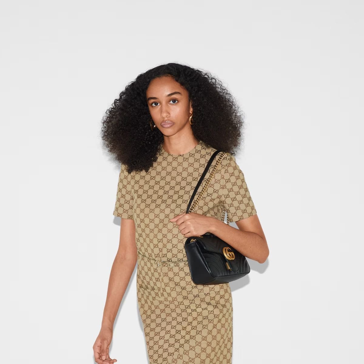 Gvc*1 MARMONT SMALL MATELASSÉ SHOULDER BAG