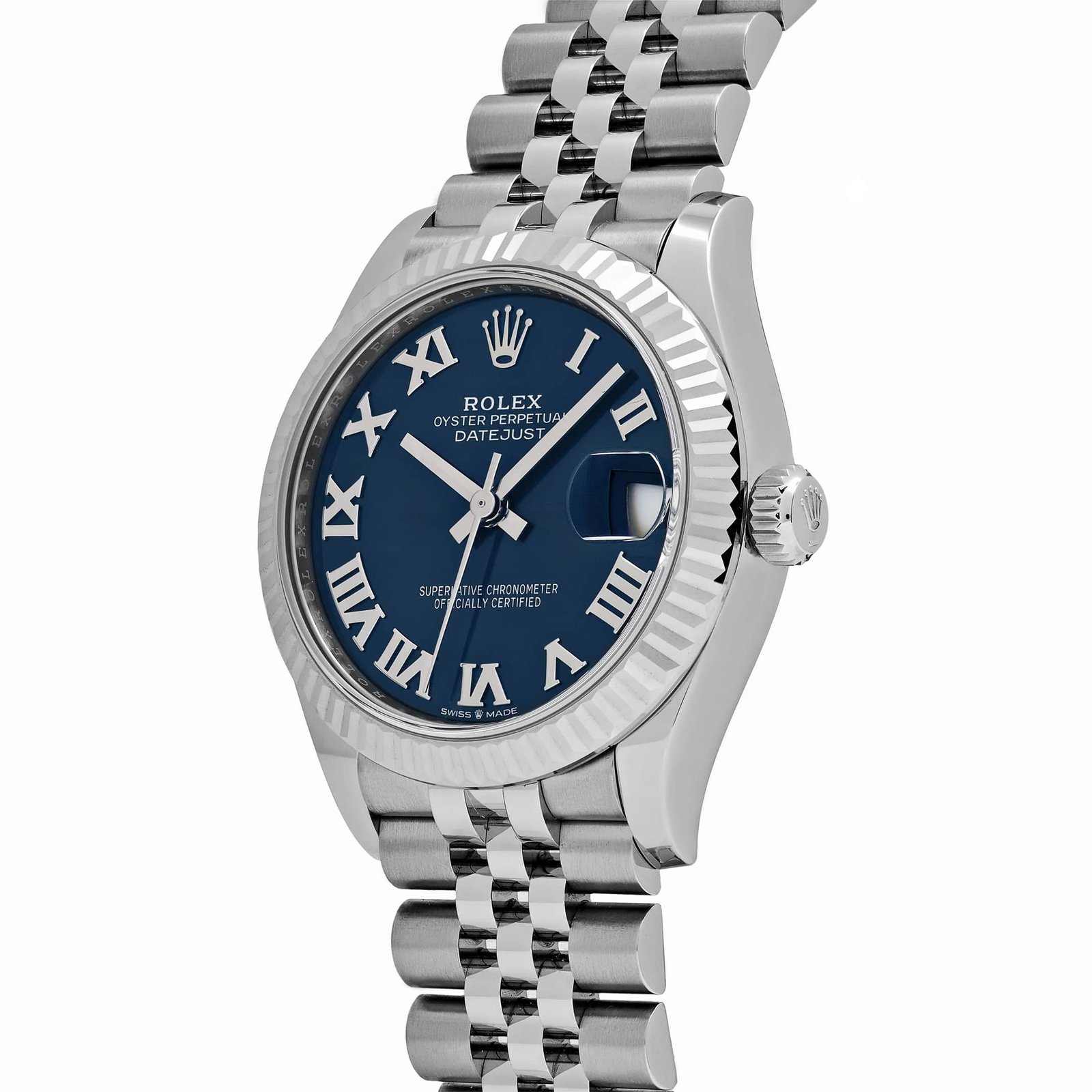 R01ex Datejust 278274 31 ‘Ladies’ Stainless Steel Blue Roman Numerals Dial (2025)