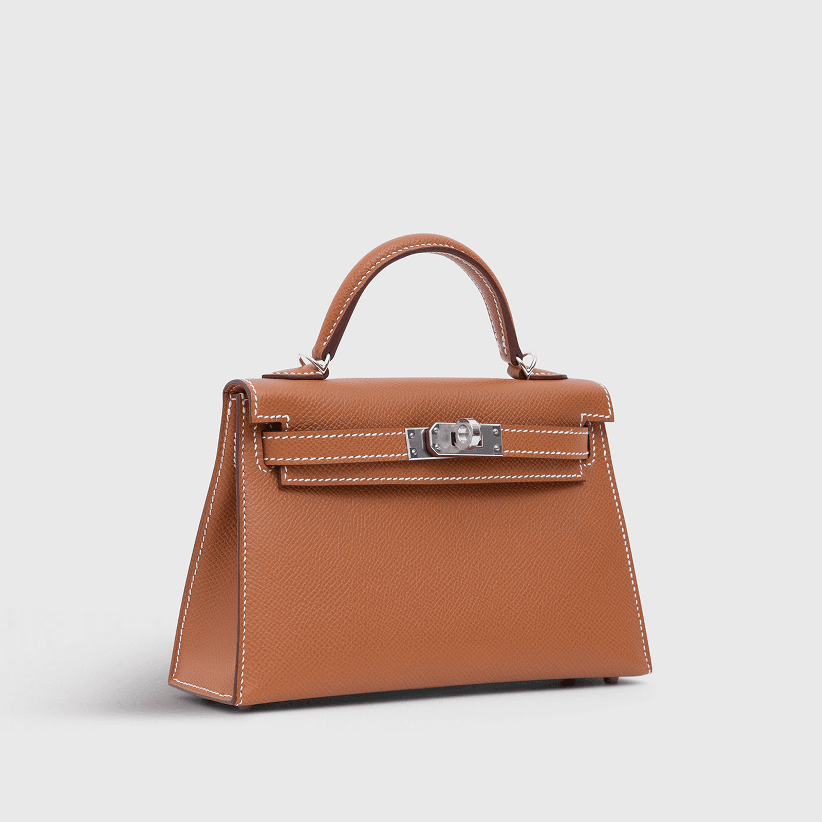 H**me5 Kelly Mini Epsom Gold Sellier Palladium Hardware