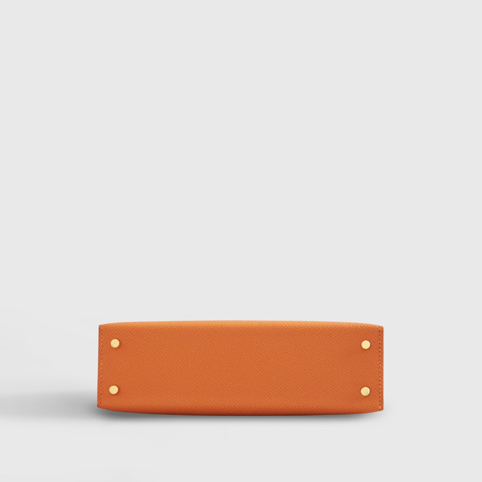 H**me5 Kelly Mini Epsom Orange Gold Hardware